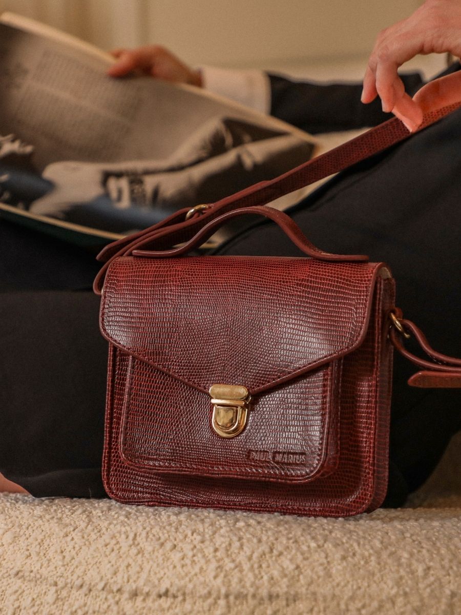 Fotoansicht-Handtasche-aus-rotem-Leder-Mademoiselle-George-XS-1960-Paul-Marius-W05XS-L-R