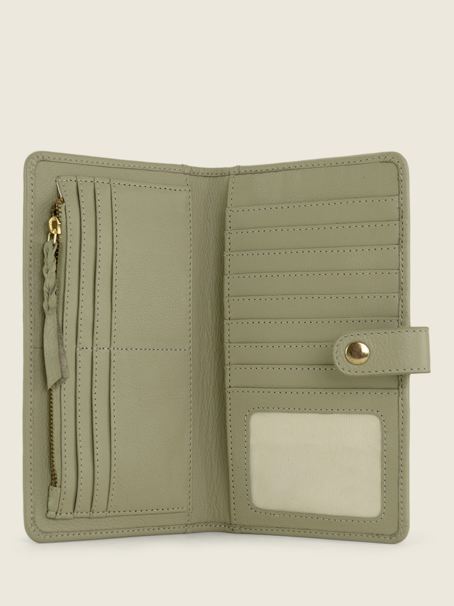 Foto-Rückansicht-Brieftasche-Leder-grün-Charlotte-N2-Art-Deco-Mandel-Paul-Marius-M67-AD-AL