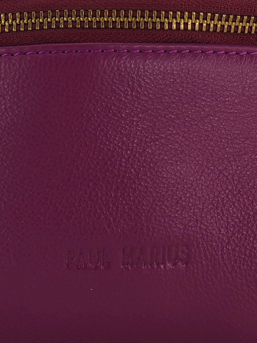 Foto-Trage-Mini-Gürteltasche-Leder-violett-LaBanane XS Art Déco Zinzolin Paul Marius M503XS AD ZI