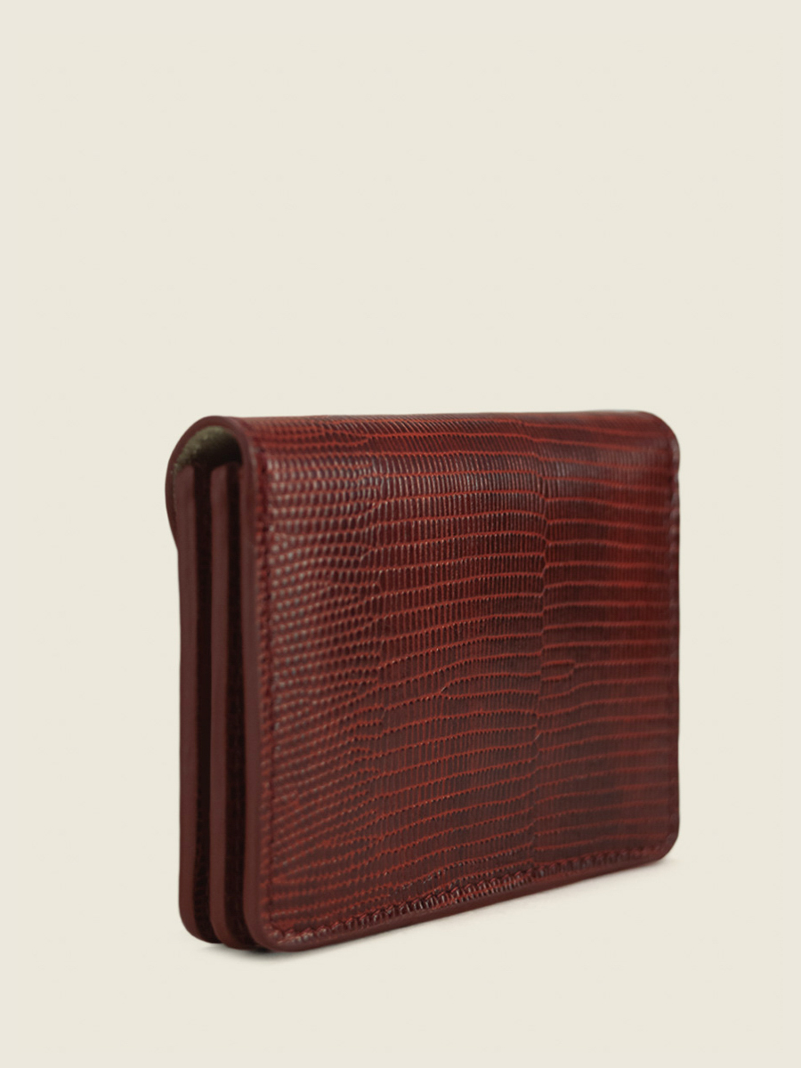 Foto-Ansicht-Rückseite-Geldbörse-Leder-rot-Basile-1960-Paul-Marius-M75-L-R