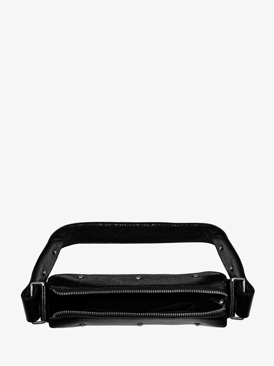 Umhängetasche schwarz glitzernd Billie Eclipse Innenansicht W55 M B