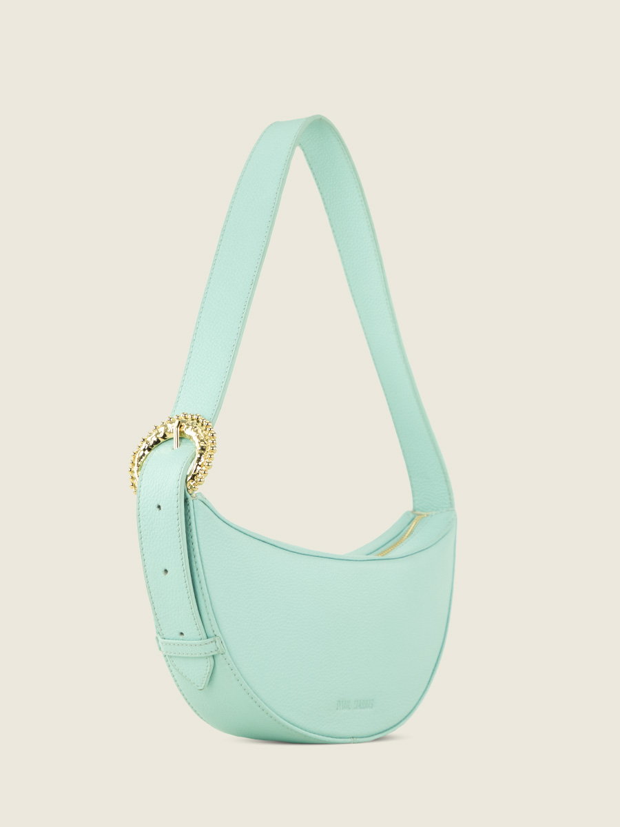 Fotoansicht-Seite-Halbmondtasche-Leder-Himmelblau-Paula-Marius-W50-AZ-L-BLU