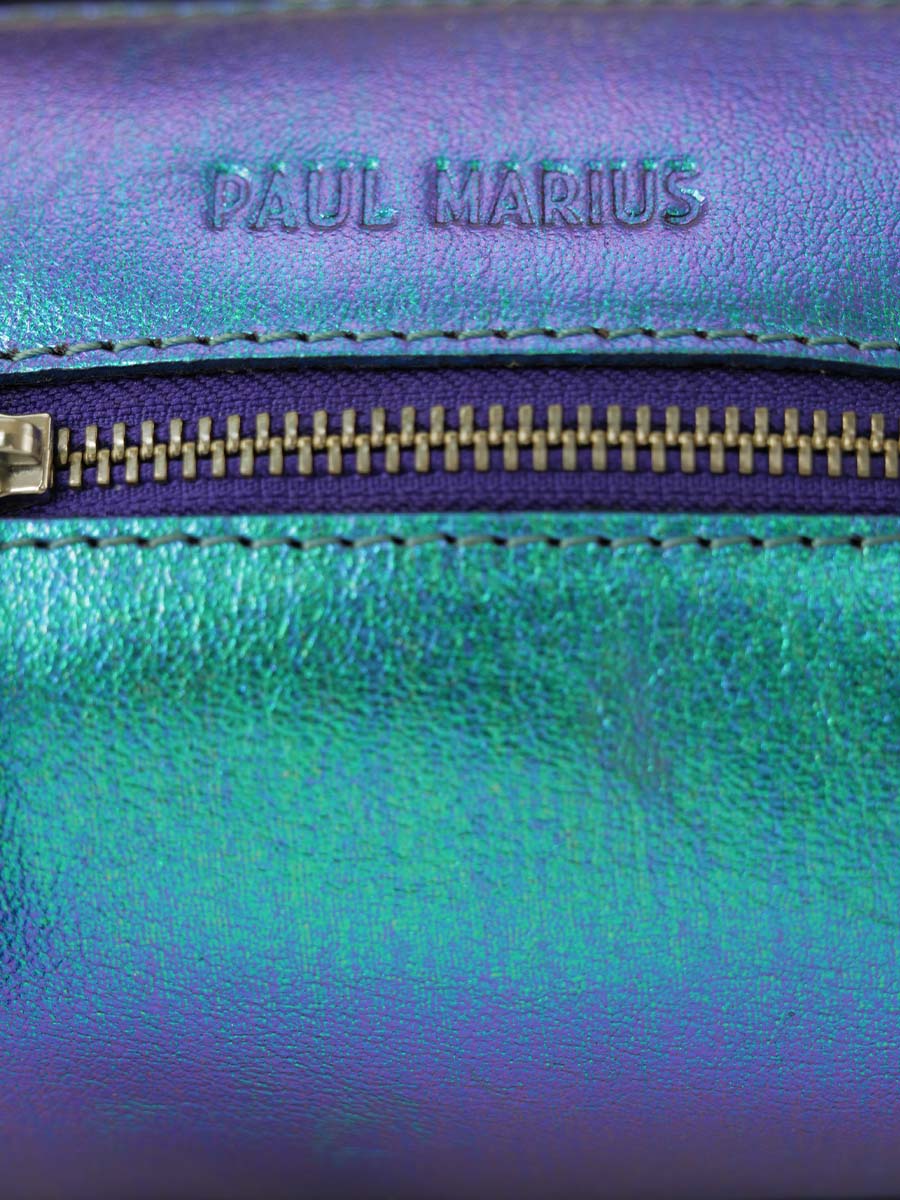 Foto-Material-Handtasche-Leder-blau-irisierend-Damen-Charlie-Scarabee-Paul-Marius-W30-P-Blu