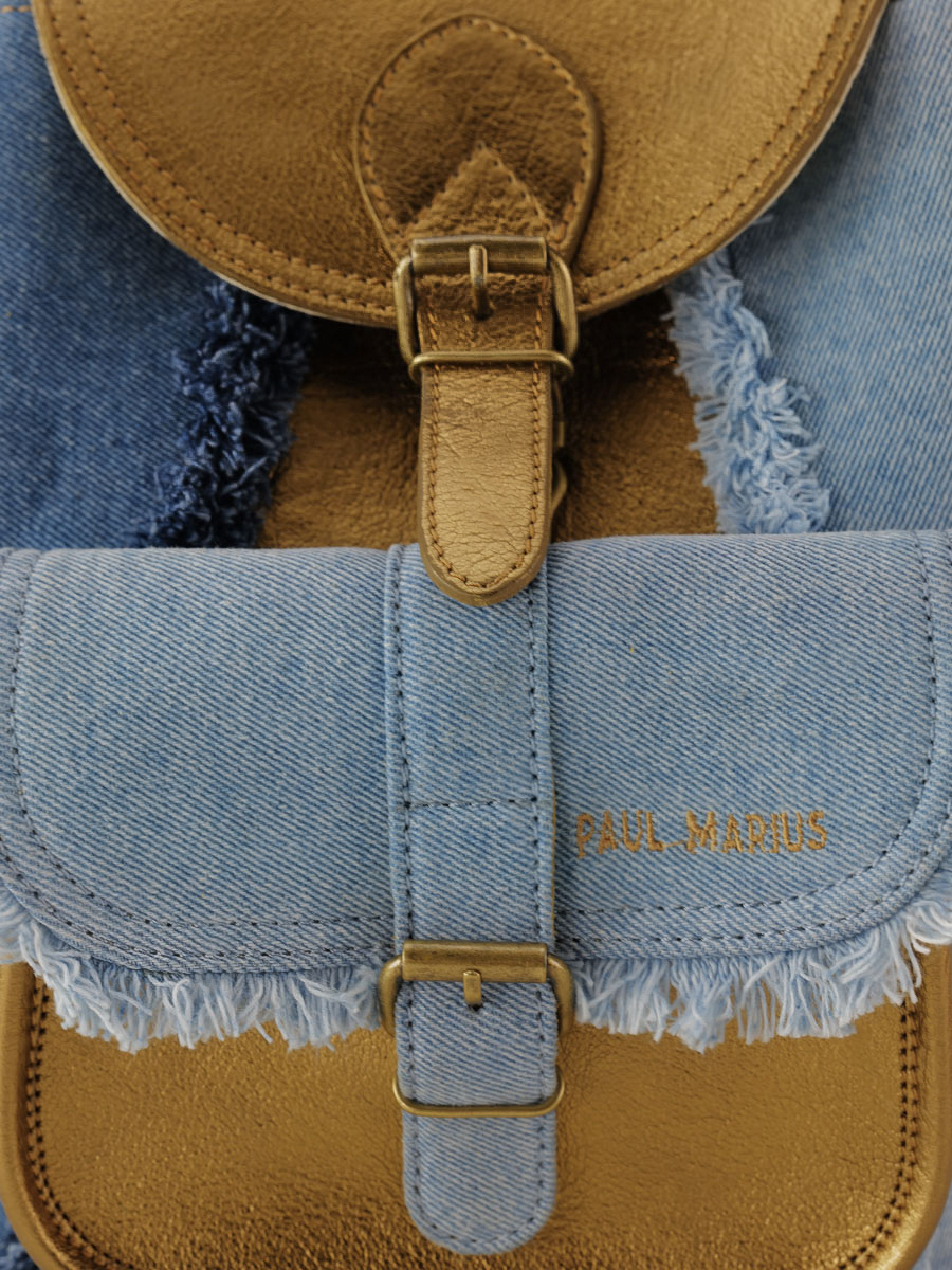 Foto-Material-Rucksack-Leder-Jeans-Damen-LeBaroudeur-Denim-Paul-Marius-M40-OG-DENIM
