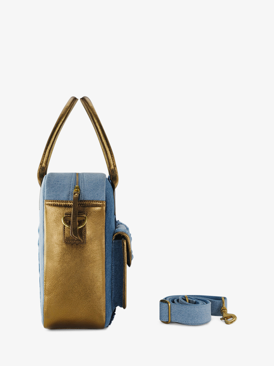 Foto-Rückansicht-Umhängetasche-Leder-Jean-Damen-LeDandy-Denim-Paul-Marius-W04-OG-Denim