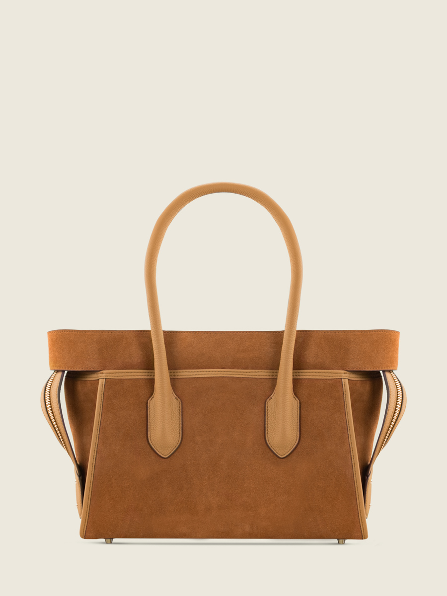 Reisetasche-Handtasche-braun-eros-fauve-Rückansicht-w52m-su-co