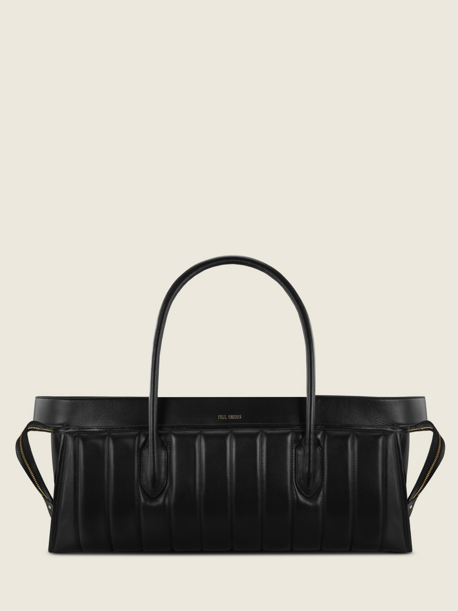 Reisetasche Eros Ultra Long Sellerie schwarz Ansicht von vorne W52L MAT-S B