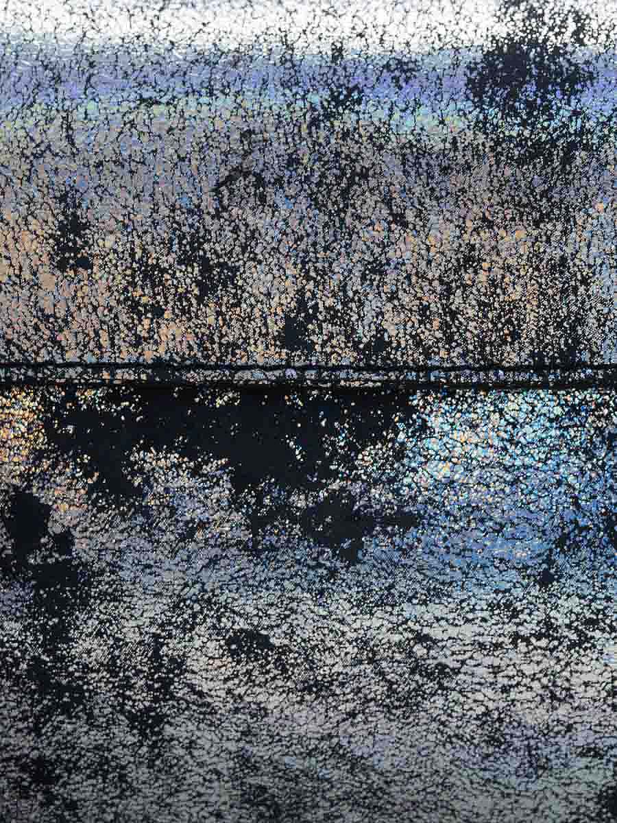 Foto-Fokus-Material-Umhängetasche-Leder-holographisch-Lartisane-Galaxie-Paul-Marius-P02-Gal