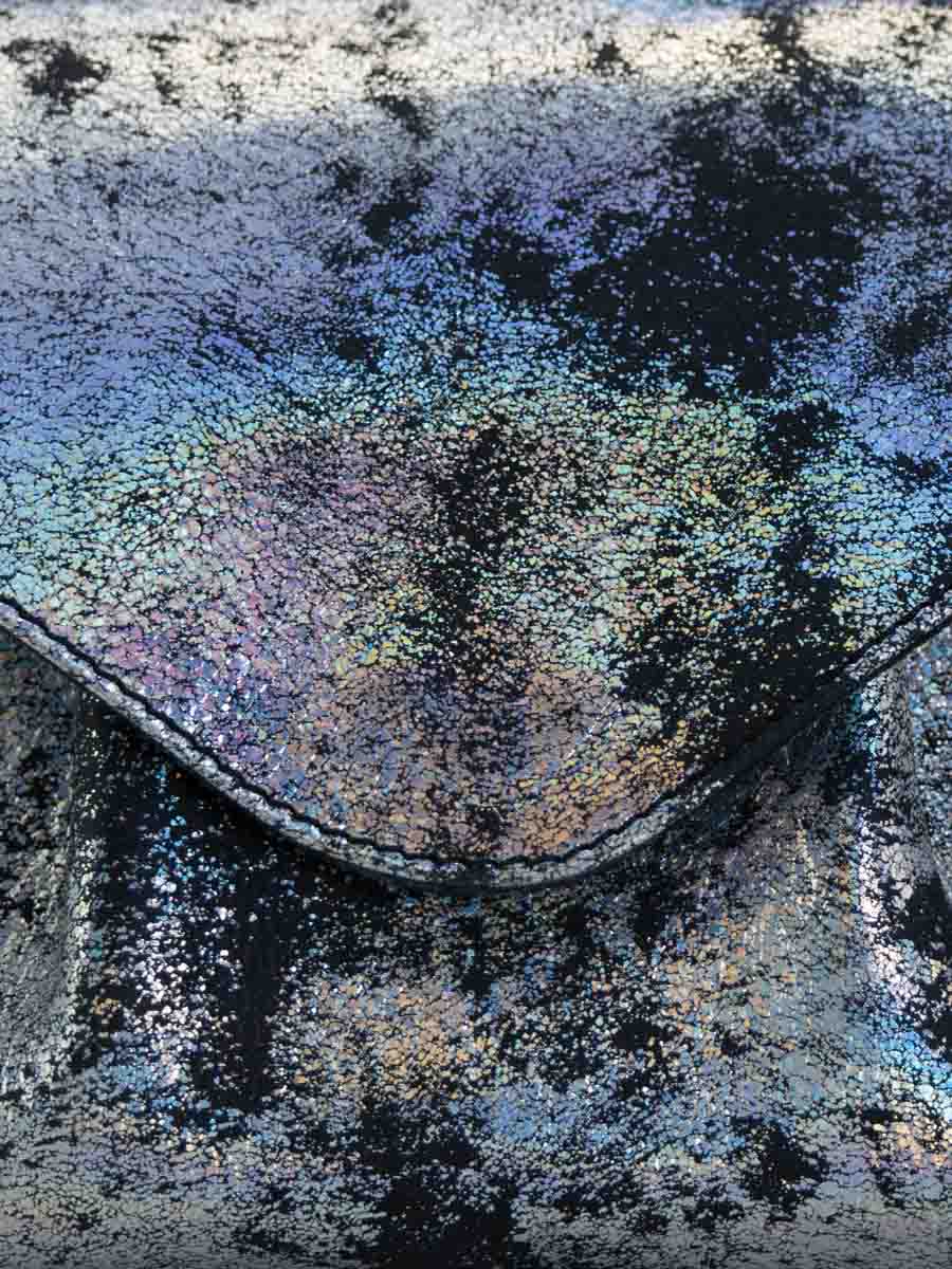 Foto-Fokus-Material-Umhängetasche-Leder-holographisch-Suzon-M-Galaxie-Paul-Marius-W25M-GAL