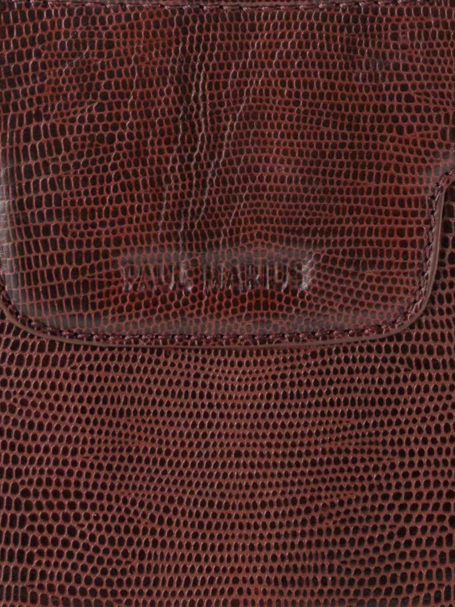 Foto-Fokus-Material-Halbmondtasche-Leder-rot-Garance-1960-Paul-Marius-W40-L-R