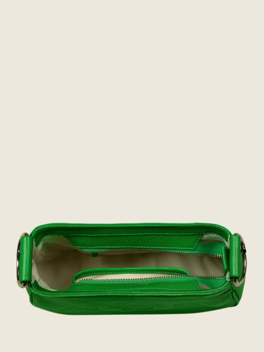 Fotoansicht-Innenansicht-Halbmondtasche-Leder-Garance-Neon-Paul-Marius-W40-NE-GR