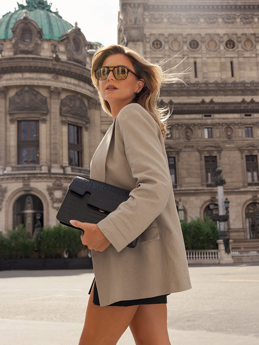 Fotoansicht-Zoom-Material-Baguette-Tasche-Leder-schwarz-Gabrielle-Heritage-Tiefschwarz-Paul-Marius-W42-CR-B