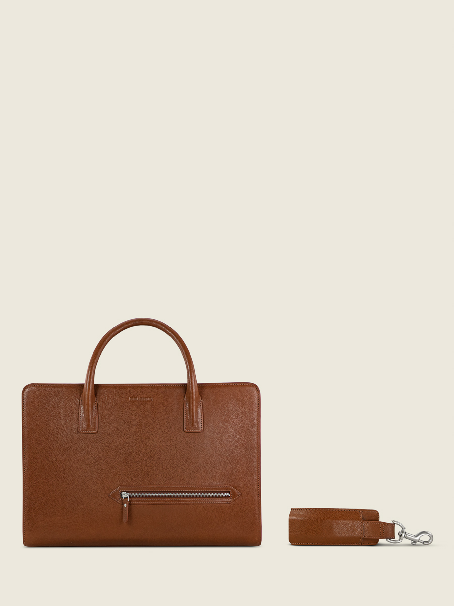 Foto-Vorderansicht-Dokumententasche-Leder-unisex-braun-jean-natur-paul-marius-b09-l