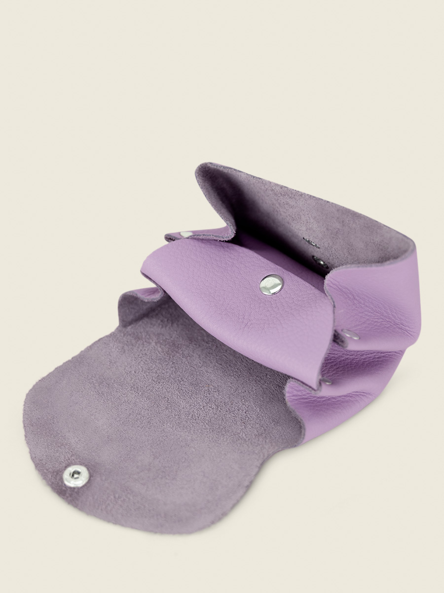 Foto-Seitenansicht-Brieftasche-Leder-violett-legustave-pastel-lilas-paul-marius-clp-pt-p