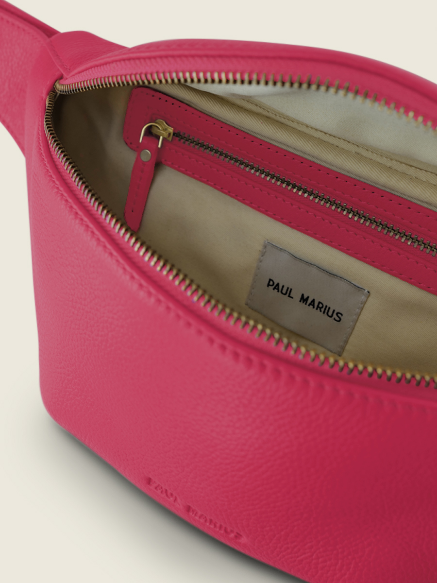 Foto-Rückansicht-Gürteltasche-Leder-rosa-LaBanane-Sorbet-Himbeere-Paul-Marius-M503-SB-PI