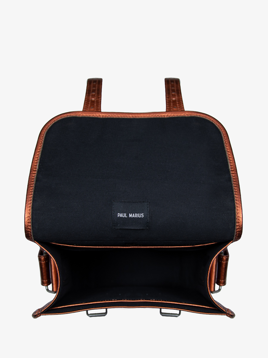 Fotoansicht-Innenansicht-Umhängetasche-Leder-Kupfer-Lasacoche-S-Ginger-Paul-Marius-M02S10-M-O