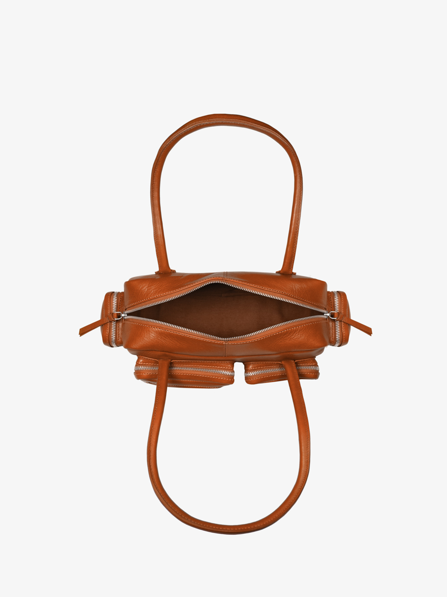 tasche-mit-mehreren-taschen-braunem-leder-lebasset-90er-jahre-cognac-innenansicht-w56-co