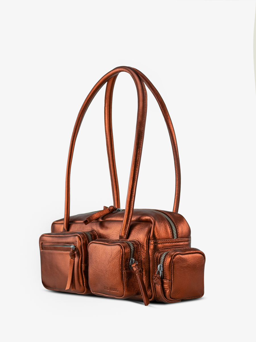 tasche-mit-mehreren-taschen-leder-kupfer-metallic-lebasset-90s-ginger-ansicht-seite-w56-m-o