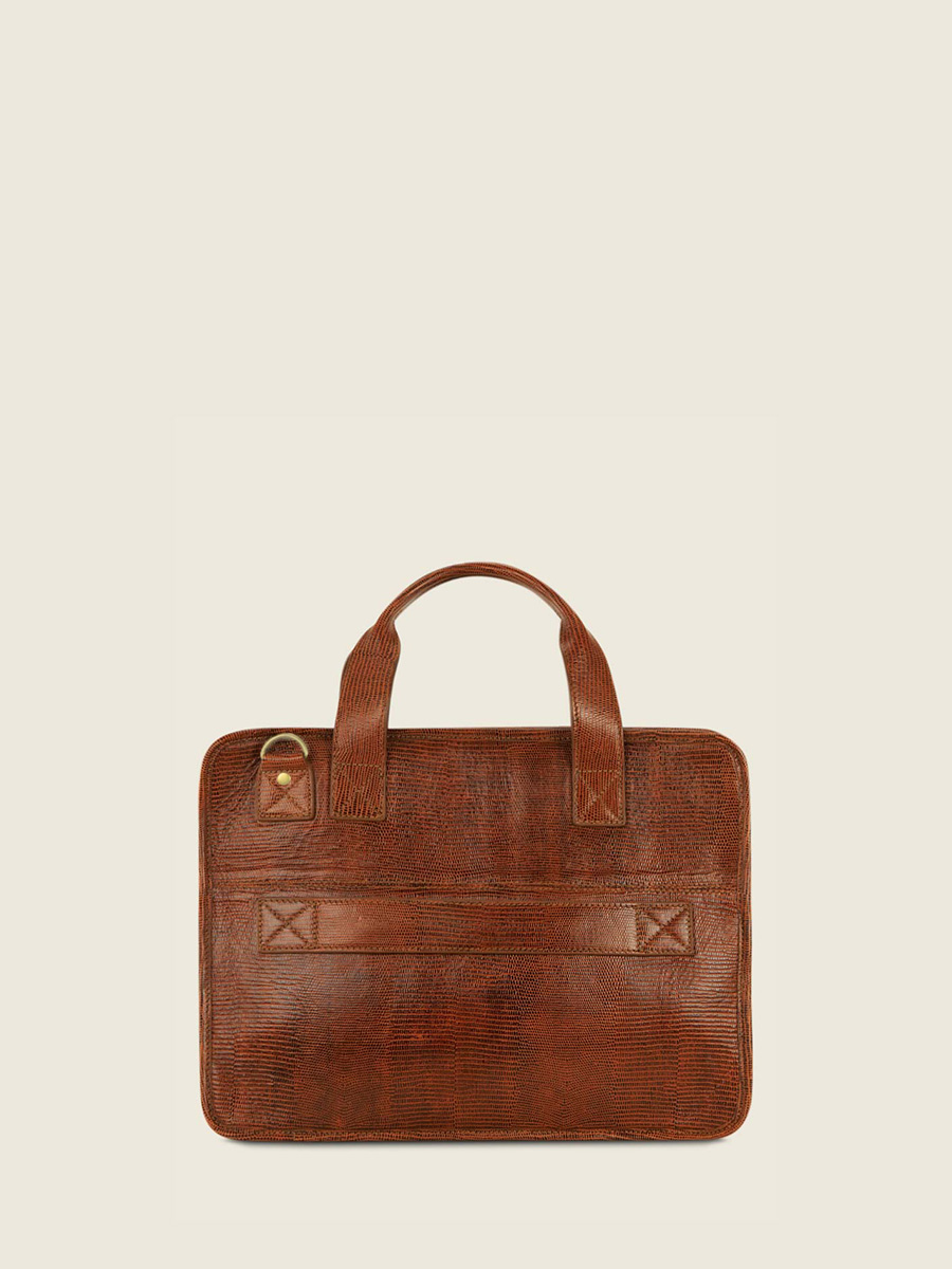 Fotoansicht von innen Aktentasche aus Leder für Herren, braun, LeConquérant, N2, 1960, Paul Marius, B05 L L