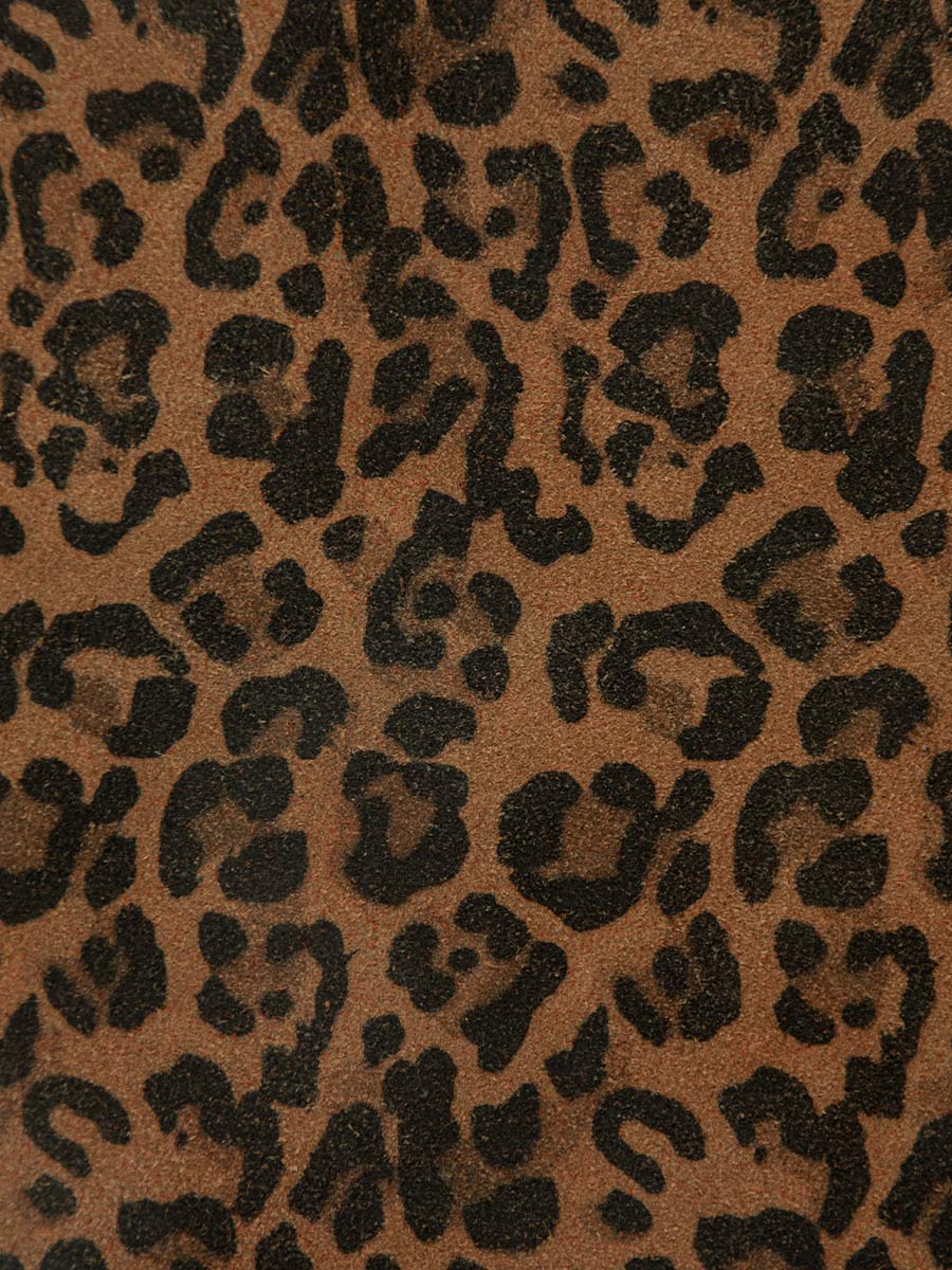 Rucksack LeBaroudeur Leopard schwarz Ansicht Zoom Material M40 LP B