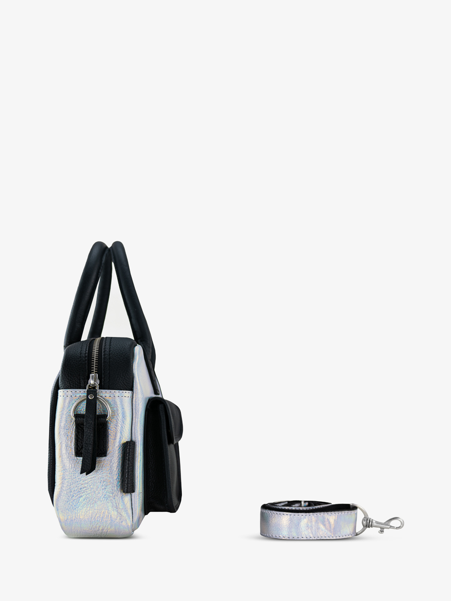 handtasche-ledandy-s-givre-holographique-schwarz-ansicht-von-hinten-w04s-giv