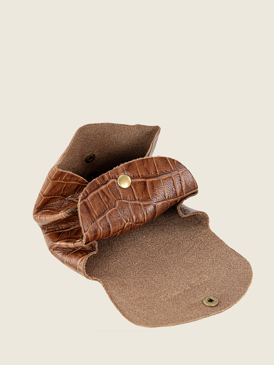 Fotoansicht Innenansicht Geldbörse aus Leder, braun, LeGustave Heritage, Paul Marius, CLP CR DB