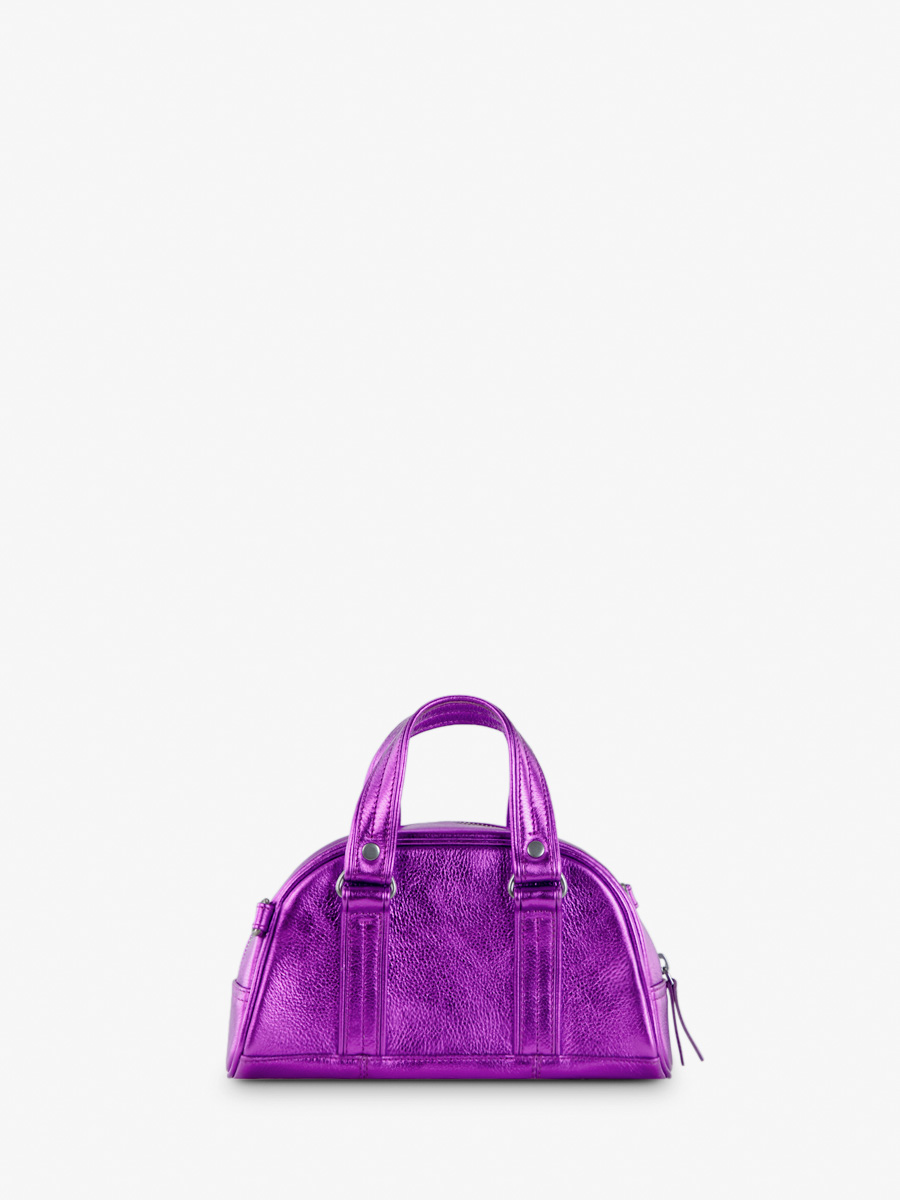 Fotoansicht-Innenansicht-Handtasche-Leder-violett-metallic-LeMini-Bowling-Bonbon-Paul-Marius-W45XS-M-P