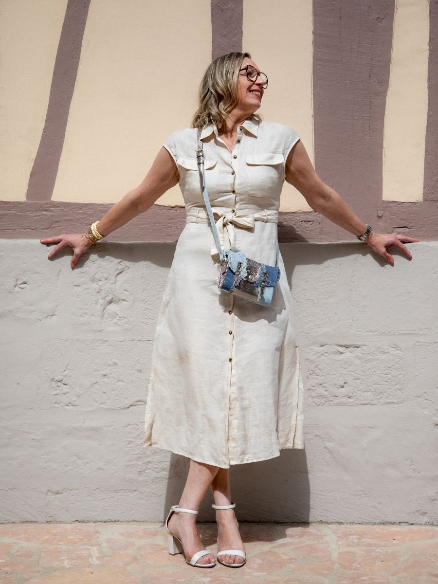 foto-ansicht-von-vorne-umhängetasche-leder-jean-silber-dame-lemini-indispensable-denim-acier-paul-marius-w08s-gm-denim