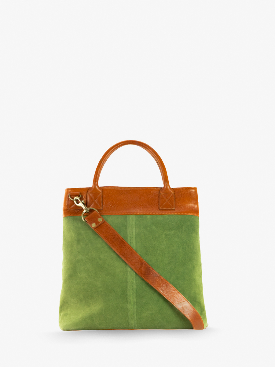 Fotoansicht-Rückseite-Beuteltasche-Leder-braun-kaki-LePilote-Nomade-Paul-Marius-B06-OCO-GR