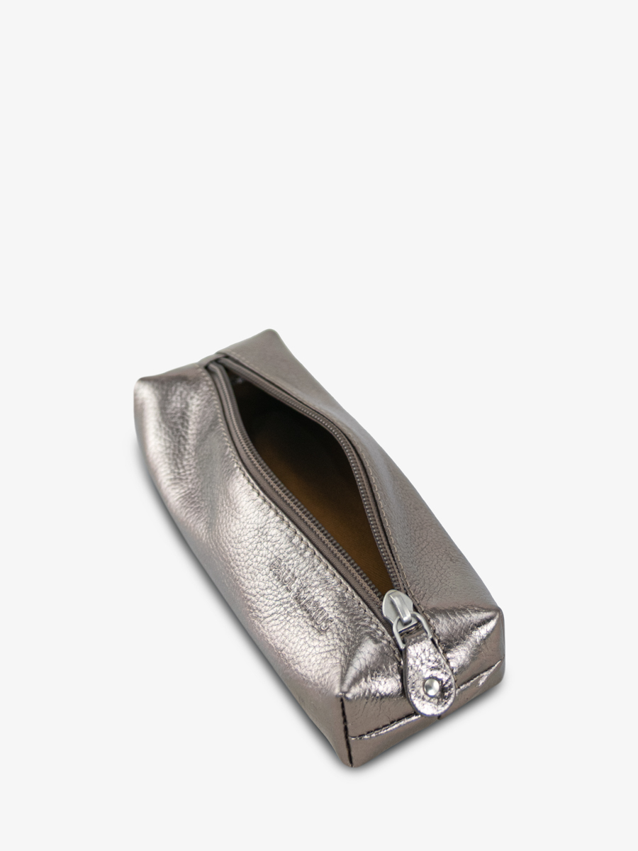 Federmäppchen für Schüler LePlumier Stahl Innenansicht M57-GM