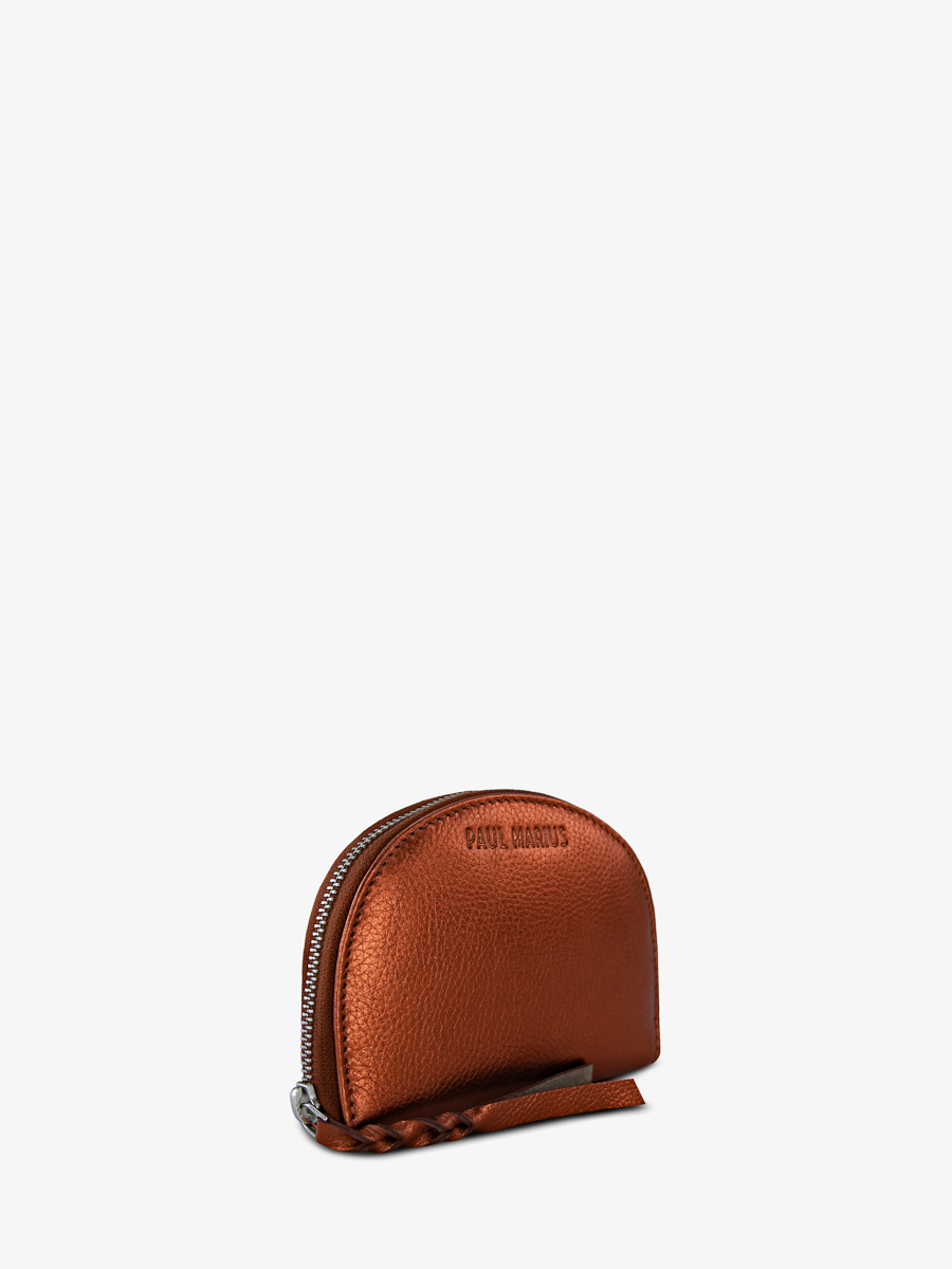 Foto-Ansicht-von-der-Seite-Brieftasche-aus-Leder-für-Damen-kupferfarben-LePortefeuille-Manon-Ginger-Paul-Marius-M32-M-O
