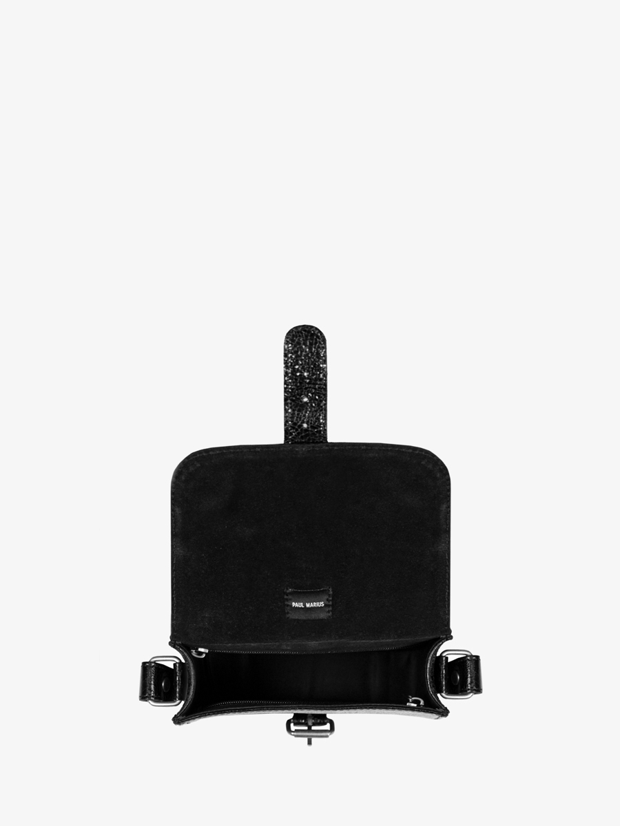 kleine-umhängetasche-leder-dame-schwarz-glitzernd-lessentiel-eclipse-ansicht-innenraum-m21-m-b