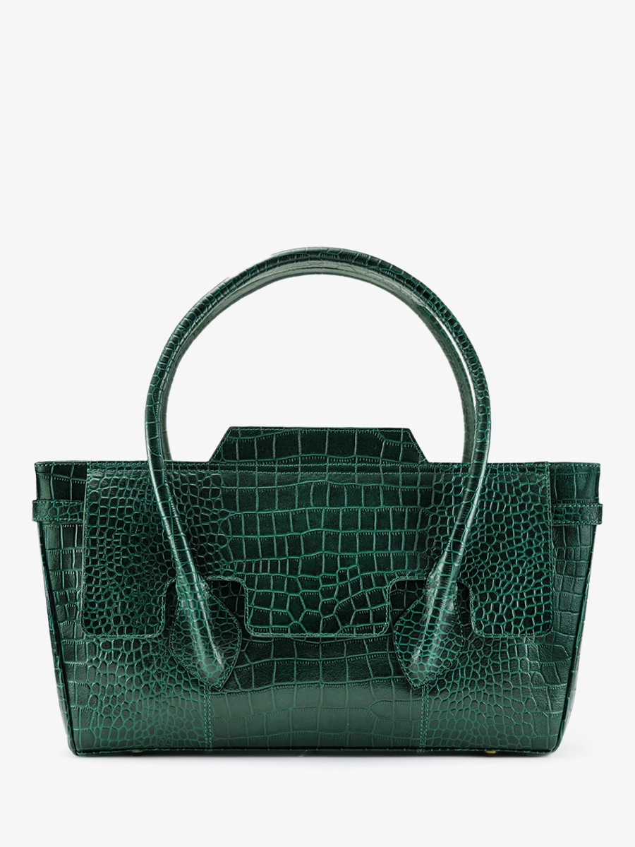 Foto-Innenansicht-Handtasche-Leder-Damen-Madeleine-Alligator-grün-Paul-Marius-W31-A-DG