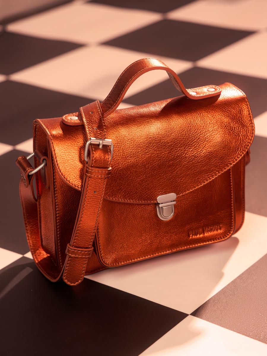 Fotoansicht-Zoom-Material-Handtasche-Leder-Kupfer-Mademoiselle-George-Ginger-Paul-Marius-W05-M-O