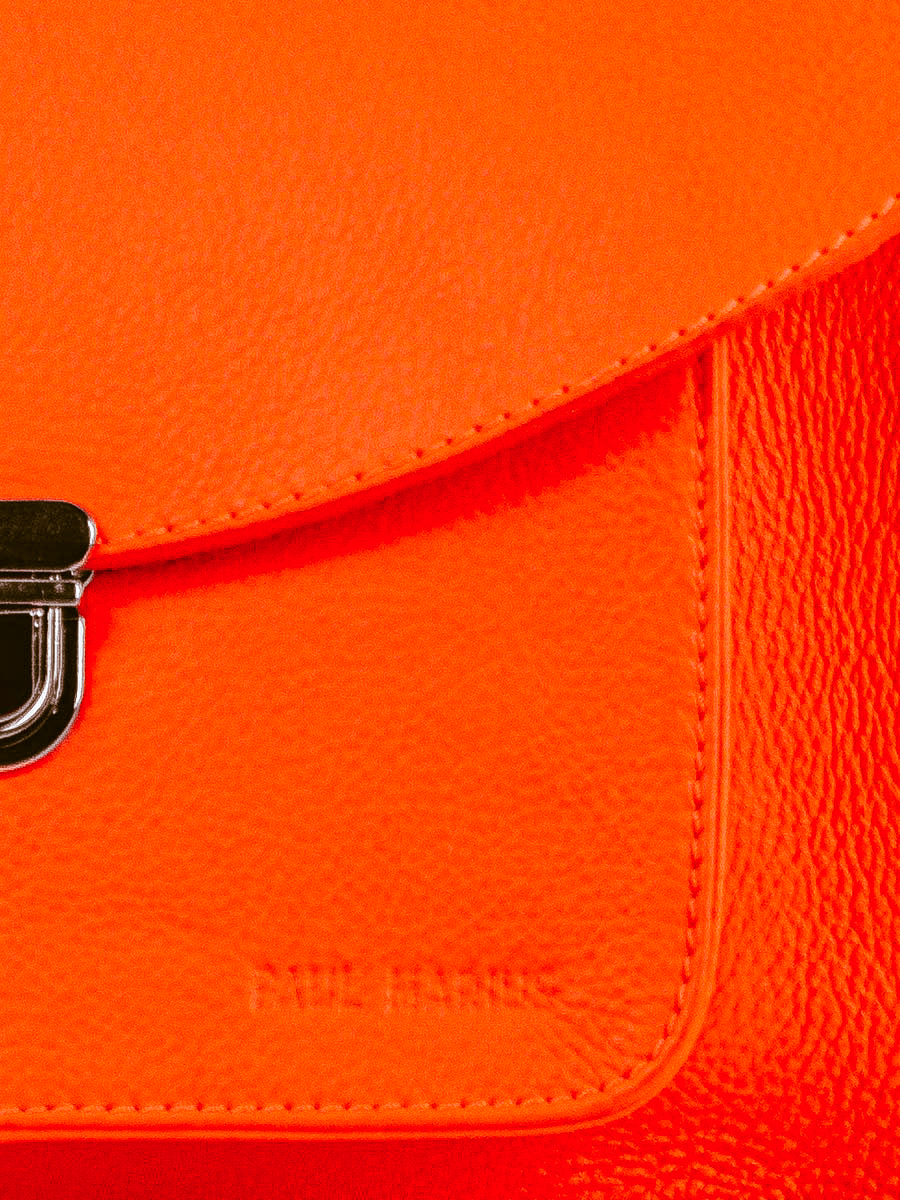 Fotoansicht-Zoom-Material-Handtasche-Leder-orange-Mademoiselle-George-Neon-Paul-Marius-W05-NE-O