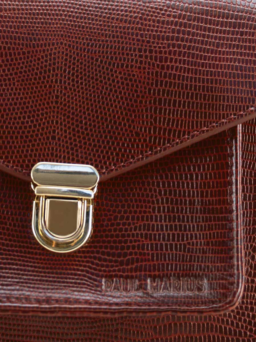 Foto-Fokus-Material-Handtasche-Leder-rot-Mademoiselle-George-XS-1960-Paul-Marius-W05XS-L-R