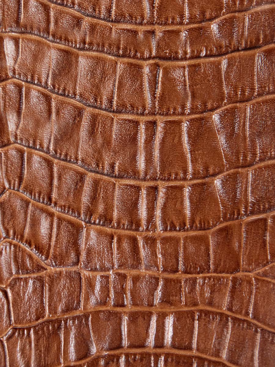 Fotoansicht-Zoom-Material-Brillenetui-Leder-braun-glänzend-Oscar-Heritage-Paul-Marius-M50-CR-DB