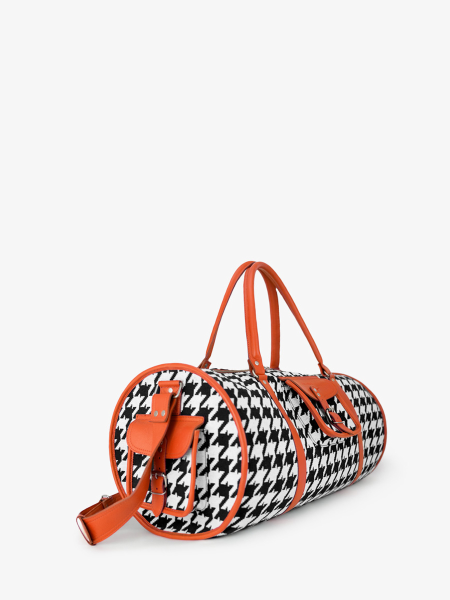 Fotoansicht-Seite-Reisetasche-Leder-orange-LeVoyageur-XL-Allure-orange-Paul-Marius-M08S60-HS2-O