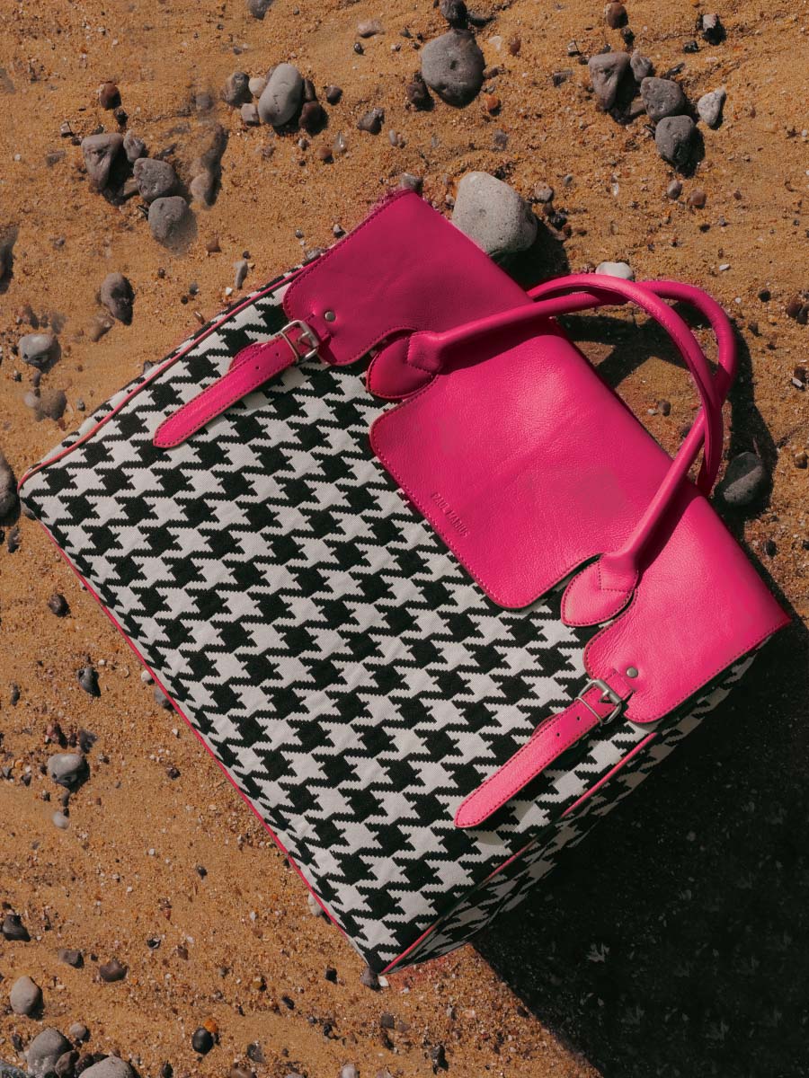 Fotoansicht-Tragegepäck-Reisetasche-Leder-rosa-Rouen-Delhi-Allure-Fuchsia-Paul-Marius-M105-HS2-PI