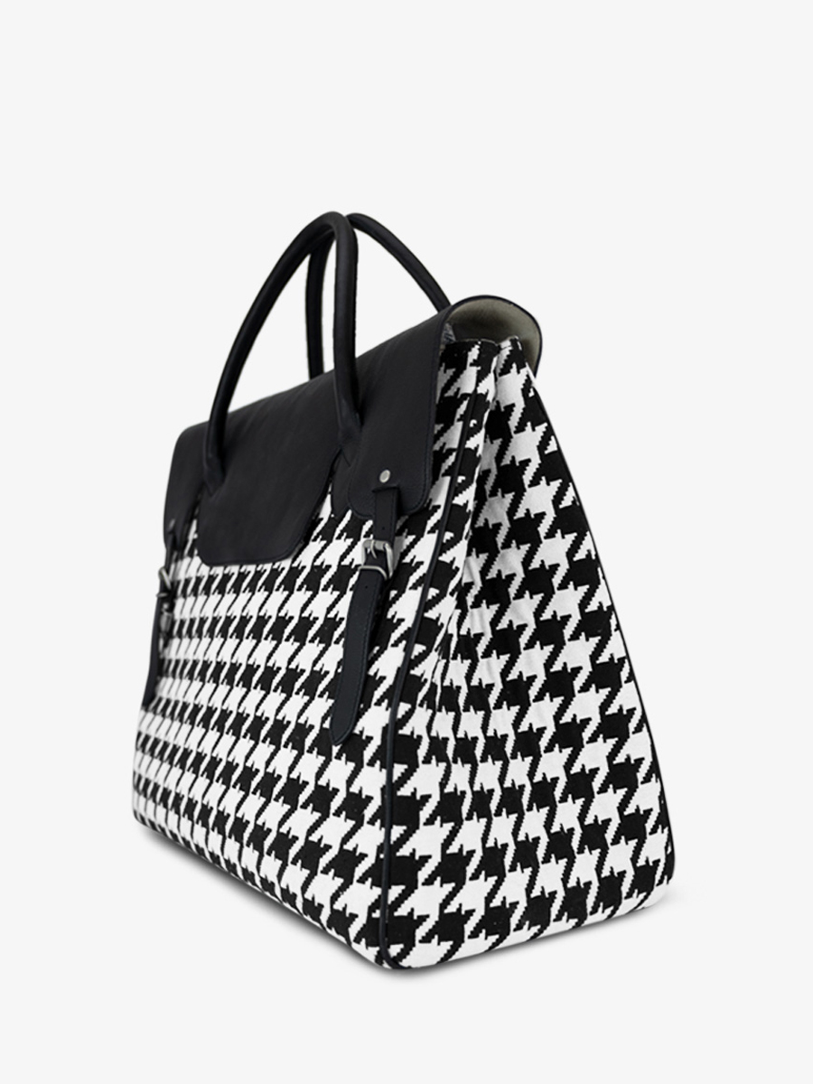 Foto-Ansicht-Seite-Reisetasche-Leder-schwarz-Rouen-Delhi-Allure-schwarz-Paul-Marius-M105-HS2-B