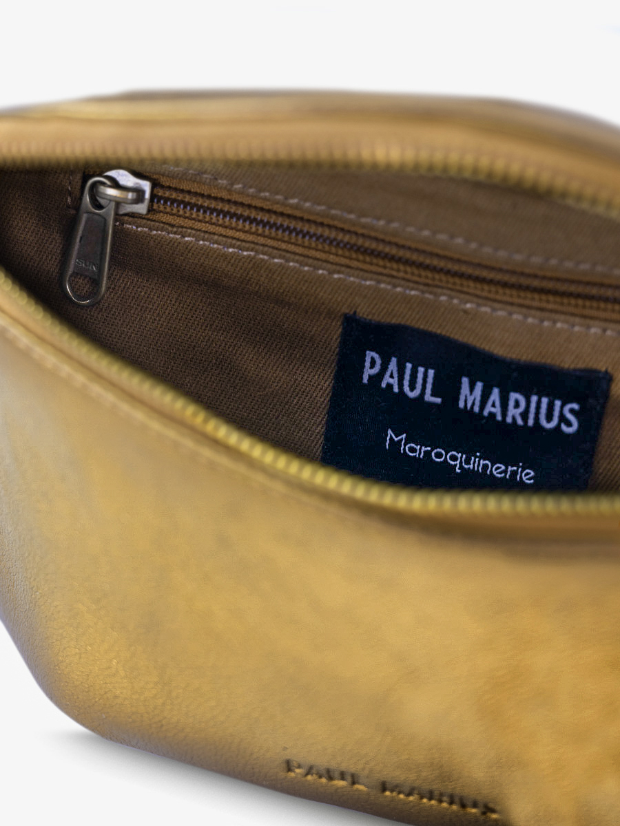 Foto-Rückansicht-Gürteltasche-aus-metallisiertem-Leder-für-Damen-Labanane-Bronze-Paul-Marius-M503-OG