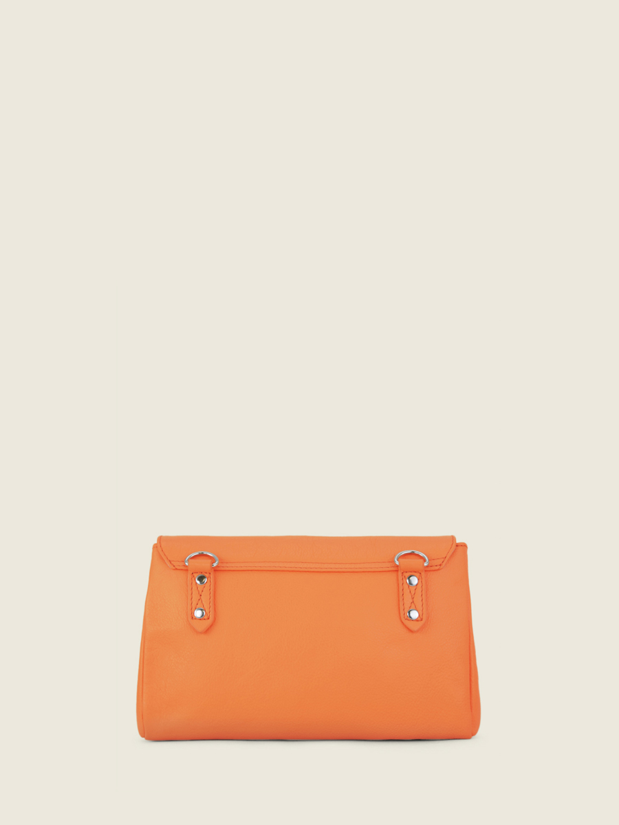 Foto-Rückansicht-Umhängetasche-Leder-orange-Suzon-M-Pastel-Aprikose-Paul-Marius-W25M-PT-O