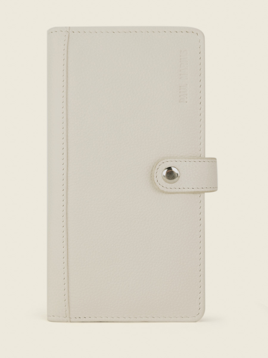 Foto-Vorderansicht-Brieftasche-Leder-weiß-charlotte-n2-pastell-kreide-paul-marius-m67-pt-w