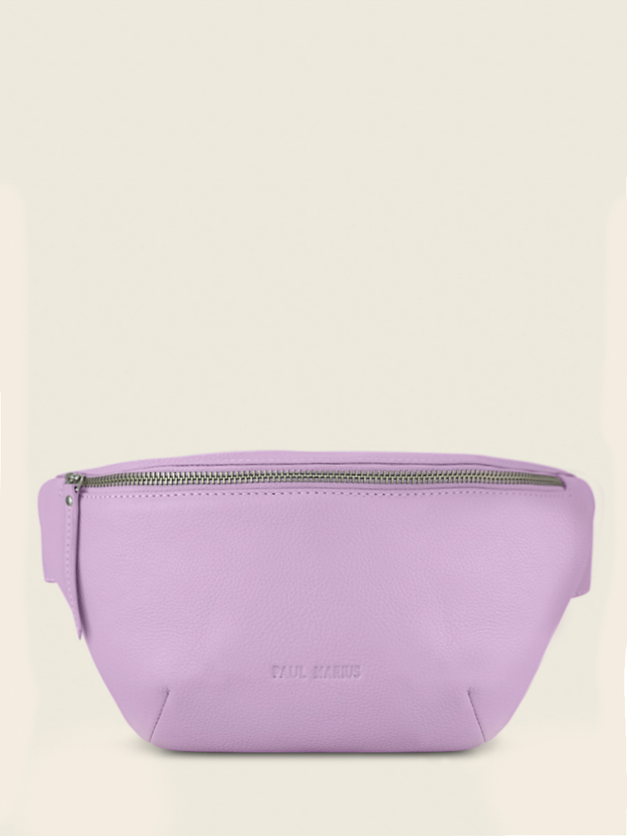 Foto-Seitenansicht-Gürteltasche-Leder-violett-LaBanane-Pastel-Lilas-Paul-Marius-M503-PT-P