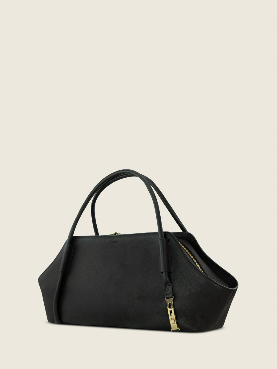 Reisetasche Romeo Ultra Long schwarz Charbon Seitenansicht W48L BM B