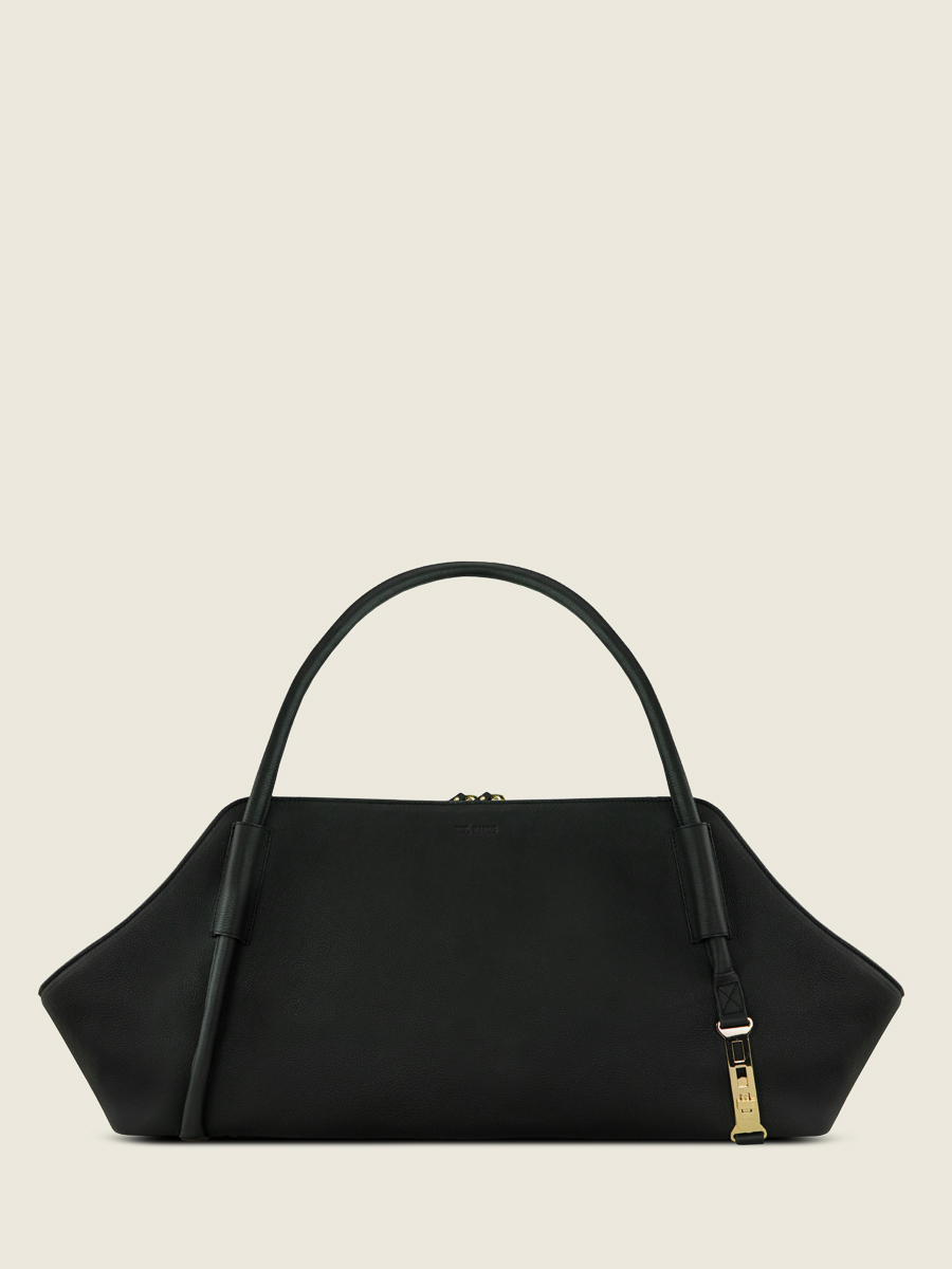 Reisetasche Romeo Ultra-Lang Schwarz Charbon Ansicht von vorne W48L BM B