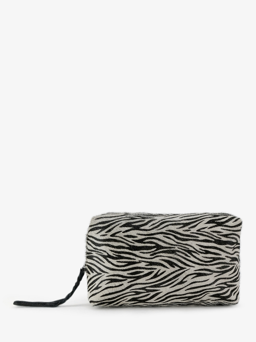 Foto-Vorderansicht-Ledertasche-für-Damen-Adèle-Zebra-Paul-Marius