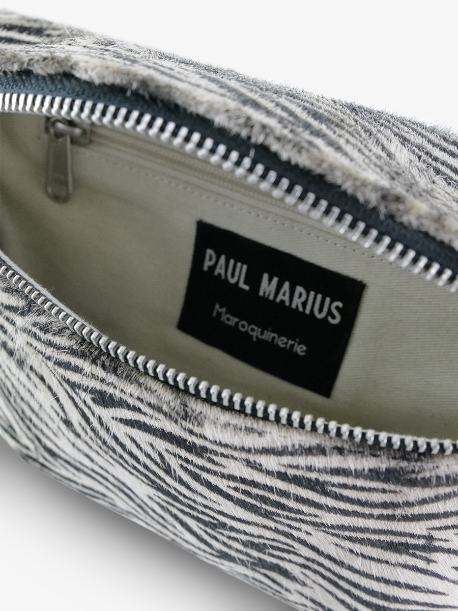 Foto-Innenansicht-Gürteltasche-Leder-Damen-Labanane-Zebra-Paul-Marius