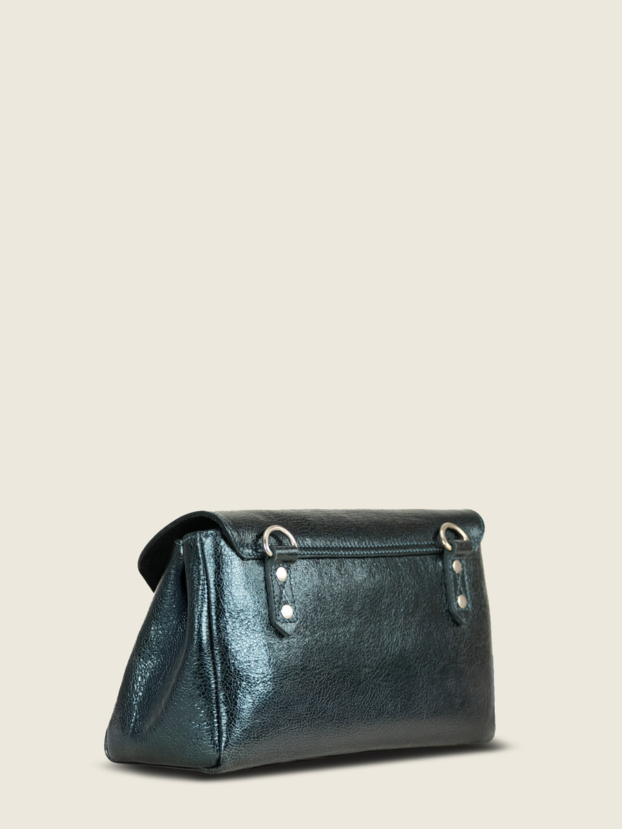 grüne-glitzernde-Umhängetasche-suzon-m-minuit-Seitenansicht-w25m-m-gr