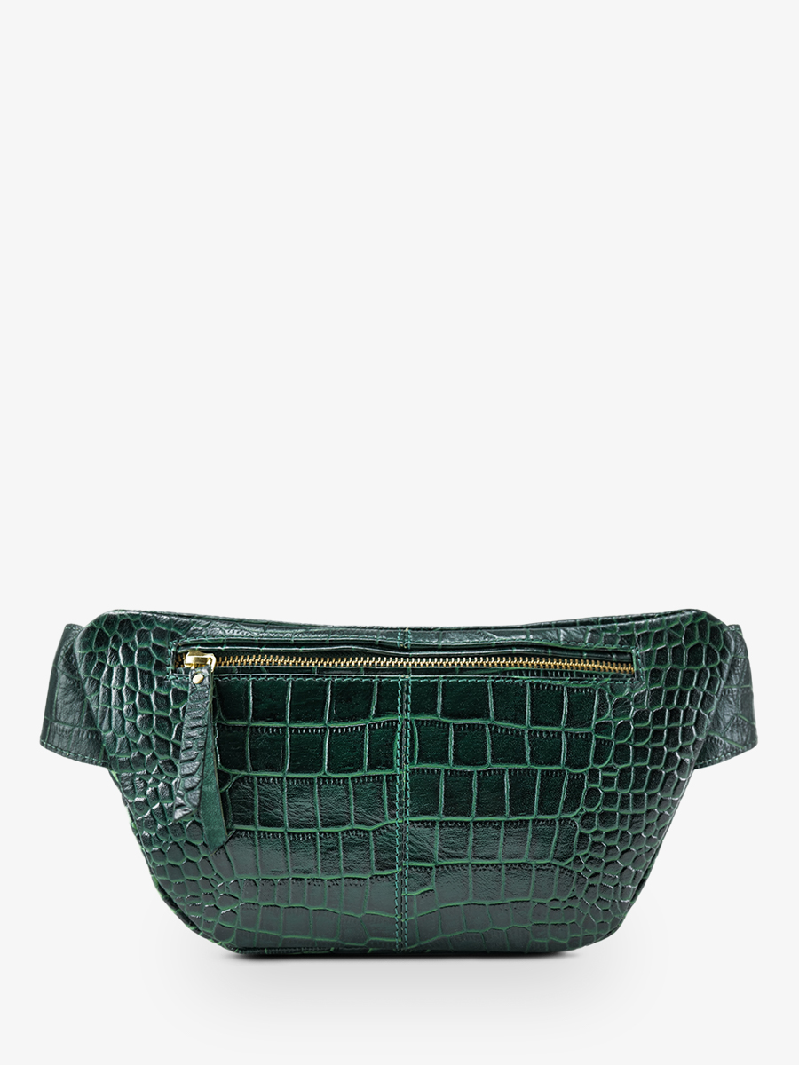 Foto-Rückansicht-Gürteltasche-Leder-Damen-LaBanane-Alligator-grün-Paul-Marius-M503-A-DG